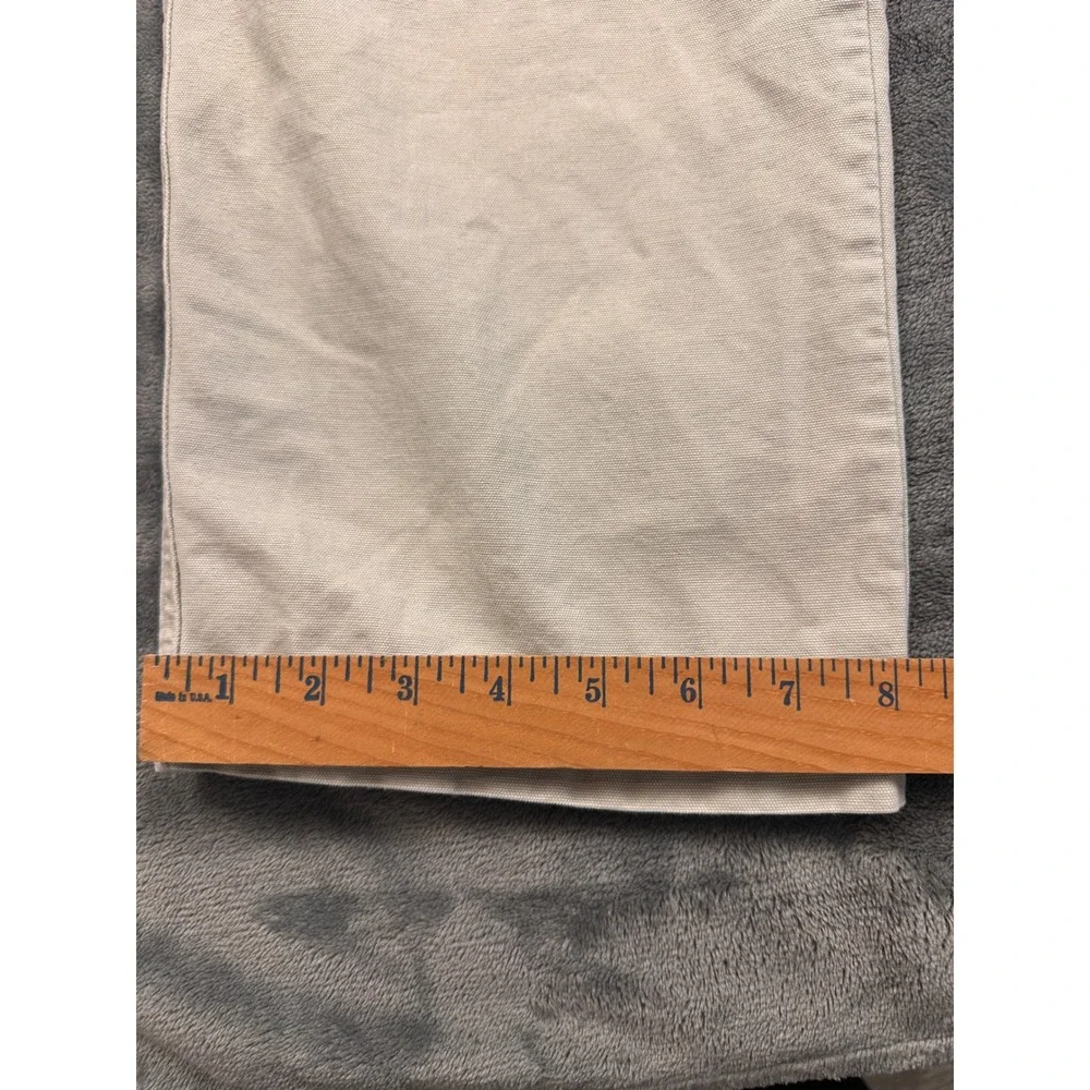 Columbia Utility Pants Mens 34x32 Khaki‎ Canvas Carpenter Outdoor AM8142